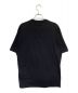 PRADA (プラダ) Raised Logo Round neck Tee ブラック サイズ:M：50000円