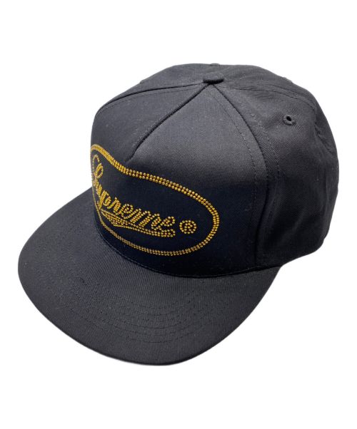 SUPREME（シュプリーム）SUPREME (シュプリーム) Studded Script Logo 5-Panel ブラック サイズ:-の古着・服飾アイテム