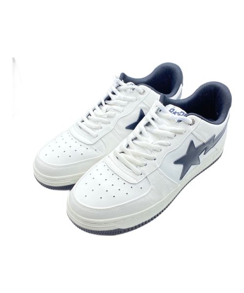 A BATHING APE（アベイシングエイプ）A BATHING APE (アベイシングエイプ) JJJJound (ジョウンド) BAPE STA ホワイト×ブラック サイズ:28cm (US10)の古着・服飾アイテム