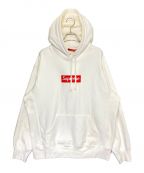 SUPREMEシュプリーム）の古着「Box Logo Hooded Sweatshirt」｜ホワイト