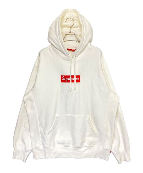 SUPREME（シュプリーム）SUPREME (シュプリーム) Box Logo Hooded Sweatshirt ホワイト サイズ:Mの古着・服飾アイテム