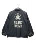 AK457 (エーケー457) FRAGMENT DESIGN (フラグメントデザイン) コーチジャケット ブラック サイズ:S：13000円