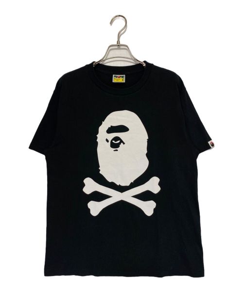 A BATHING APE（アベイシングエイプ）A BATHING APE (アベイシングエイプ) 半袖カットソー ブラック サイズ:Mの古着・服飾アイテム