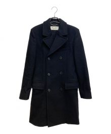 Saint Laurent Paris（サンローランパリ）の古着「Wool Chester Coat (ウールチェスターコート)」｜ブラック