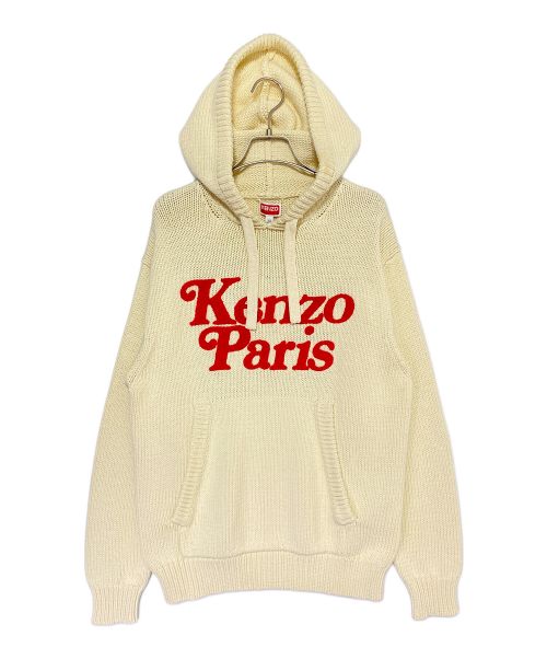 KENZO（ケンゾー）KENZO (ケンゾー) VERDY (ヴェルディ) フーディー アイボリー サイズ:XSの古着・服飾アイテム