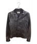 Saint Laurent Paris（サンローランパリ）の古着「Trapper Leahter Jacket (トラッパーレザージャケット)」｜ブラック