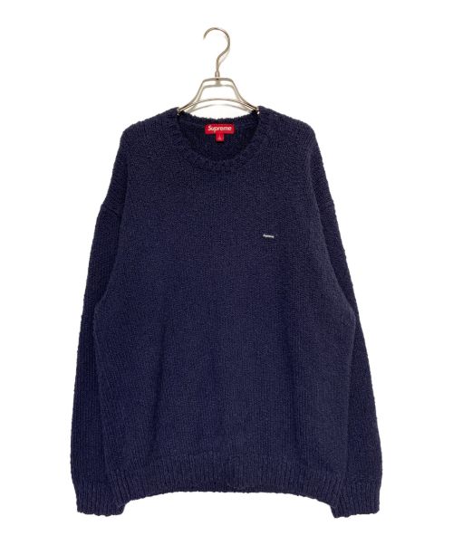 SUPREME（シュプリーム）SUPREME (シュプリーム) Boucle Small Box Sweater ネイビー サイズ:Lの古着・服飾アイテム