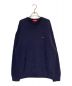 SUPREME（シュプリーム）の古着「Boucle Small Box Sweater」｜ネイビー