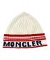 MONCLER (モンクレール) ニットキャップ ホワイト サイズ:-：14000円