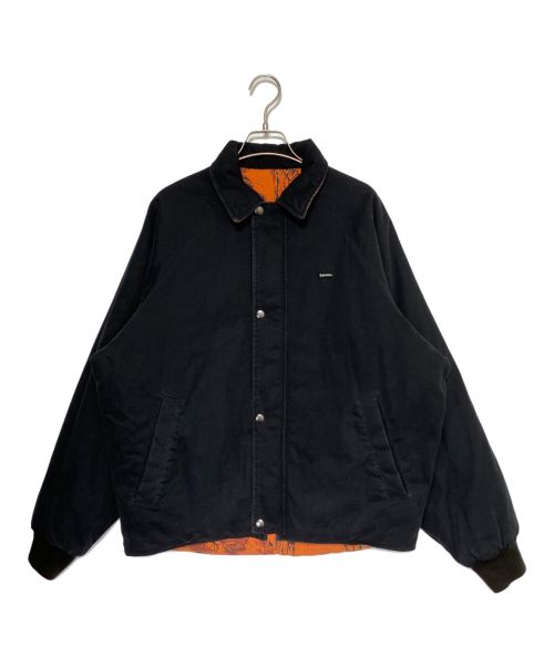 SUPREME（シュプリーム）SUPREME (シュプリーム) RealTree Reversible Quilted Work Jacket ブラック サイズ:Sの古着・服飾アイテム