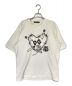 DOLCE & GABBANA（ドルチェ＆ガッバーナ）の古着「Heart Chain Relaxed Fit T-Shirt」｜ホワイト