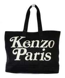 KENZO×VERDY（ケンゾー×ヴェルディ）の古着「UTILITY LARGE TOTE BAG」｜ブラック