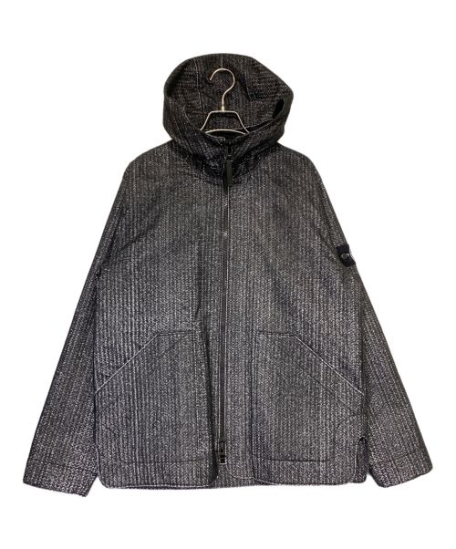 STONE ISLAND（ストーンアイランド）STONE ISLAND (ストーンアイランド) Needle Punched Reflective Jacket ブラック サイズ:Lの古着・服飾アイテム