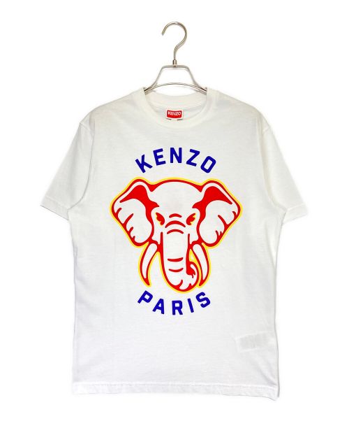 KENZO（ケンゾー）KENZO (ケンゾー) KENZO ELEPHANT TEE ホワイト サイズ:XSの古着・服飾アイテム