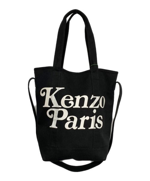 KENZO（ケンゾー）KENZO (ケンゾー) UTILITY CANVAS TOTE BAG ブラック サイズ:-の古着・服飾アイテム