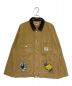 A BATHING APE（アベイシングエイプ）の古着「WASHED DUCK COVERALL」｜ブラウン