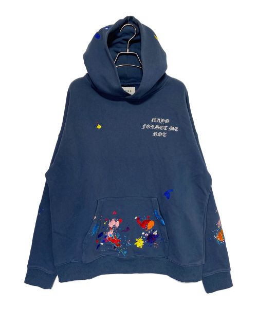 MAYO（メイヨー）MAYO (メイヨー) EXCLUSIVE EMBROIDERY HOODIE ネイビー サイズ:Lの古着・服飾アイテム