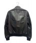 TOM FORD (トムフォード) ショート シングル レザー ライダースジャケット ブラック サイズ:46：350000円