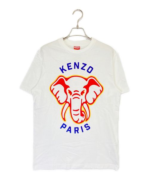 KENZO（ケンゾー）KENZO (ケンゾー) ELEPHANT TEE ホワイト サイズ:XSの古着・服飾アイテム