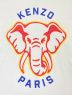 中古・古着 KENZO (ケンゾー) ELEPHANT TEE ホワイト サイズ:XS：11000円