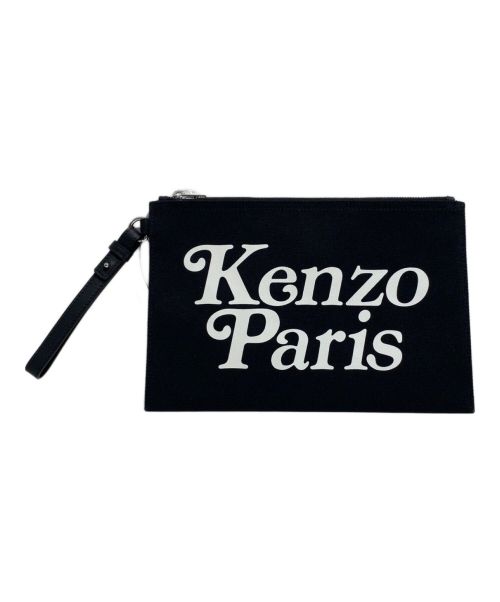 KENZO（ケンゾー）KENZO (ケンゾー) Llarge Canvas Pouch(ラージキャンバスポーチ) ブラック サイズ:-の古着・服飾アイテム