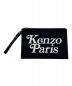 KENZO（ケンゾー）の古着「Llarge Canvas Pouch(ラージキャンバスポーチ)」｜ブラック