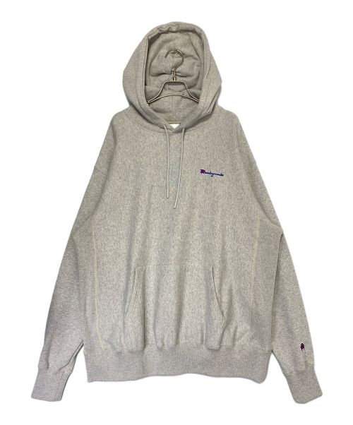 READYMADE（レディメイド）READYMADE (レディメイド) PIONCHAM HOODIE ライトグレー サイズ:Lの古着・服飾アイテム