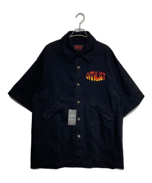 CVTVLIST（カタリスト）CVTVLIST (カタリスト) Fire pocket shirts ブラック サイズ:1の古着・服飾アイテム