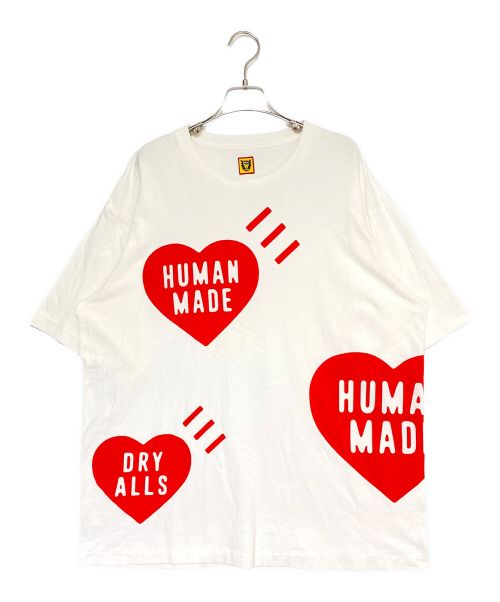 HUMAN MADE（ヒューマンメイド）HUMAN MADE (ヒューマンメイド) BIG HEART T-SHIRT ホワイト サイズ:XXLの古着・服飾アイテム