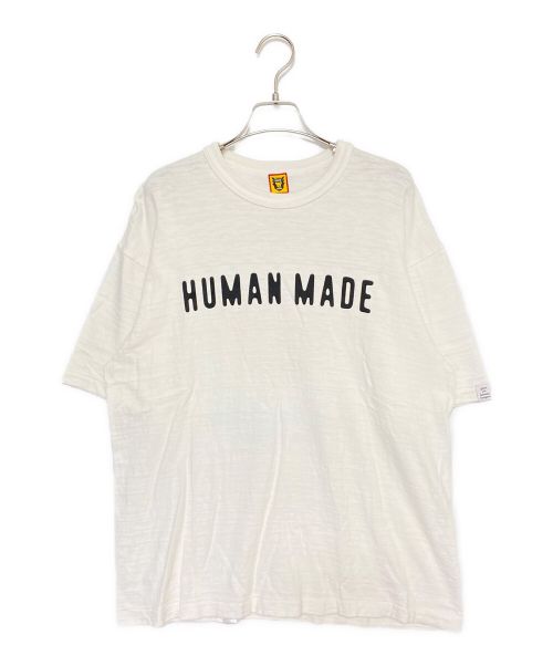 HUMAN MADE（ヒューマンメイド）HUMAN MADE (ヒューマンメイド) HEART LOGO TEE ホワイト サイズ:XLの古着・服飾アイテム