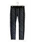 Hysteric Glamour（ヒステリックグラマー）の古着「SNAKE LOOP DENIM PANTS」｜ブラック