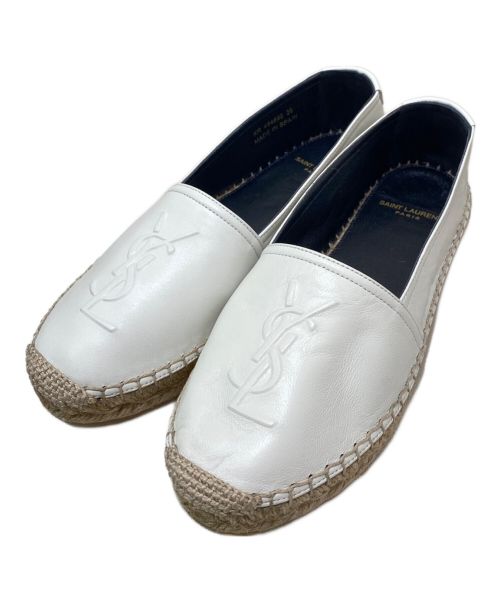 Saint Lambert（サンランベール）Saint Lambert (サンランベール) CASSANDRE ESPADRILLES ホワイト サイズ:36の古着・服飾アイテム