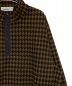 中古・古着 everyone (エブリワン) houndstooth snap pullover fleece ブラウン サイズ:L：22000円