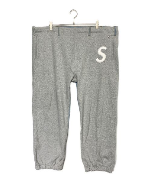 SUPREME（シュプリーム）SUPREME (シュプリーム) BLESS (ブレス) Sweatpant Jean グレー×インディゴ サイズ:S/Mの古着・服飾アイテム