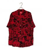 SUPREMEシュプリーム）の古着「Vibrations Rayon Shirt」｜レッド