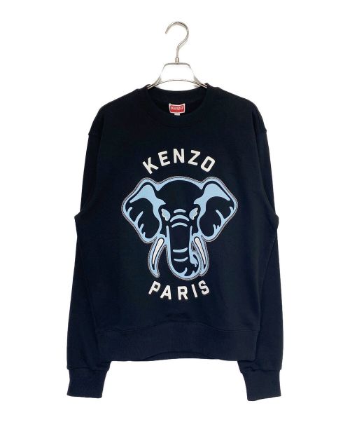 KENZO（ケンゾー）KENZO (ケンゾー) ELEPHANT SWEAT SHIRT ブラック サイズ:XSの古着・服飾アイテム