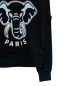 中古・古着 KENZO (ケンゾー) ELEPHANT SWEAT SHIRT ブラック サイズ:XS：24000円