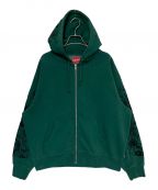 SUPREME×葵産業シュプリーム×アオイサンギョウ）の古着「AOI Zip Up Hooded Sweatshirt」｜グリーン