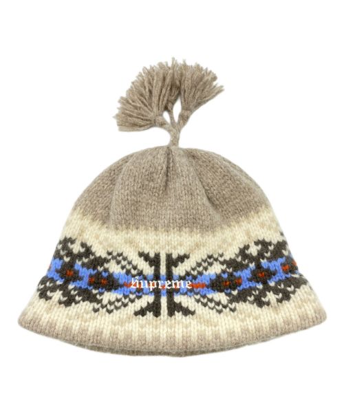 SUPREME（シュプリーム）SUPREME (シュプリーム) Tassel Beanie ベージュ サイズ:-の古着・服飾アイテム