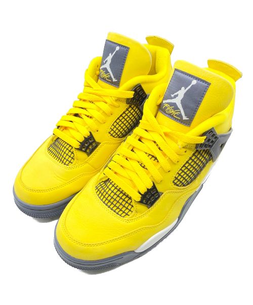 NIKE（ナイキ）NIKE (ナイキ) Air Jordan 4 イエロー サイズ:28cm （US 10）の古着・服飾アイテム