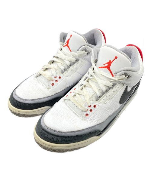 NIKE（ナイキ）NIKE (ナイキ) Air Jordan 3 Retro ホワイト サイズ:29cm （US 11）の古着・服飾アイテム