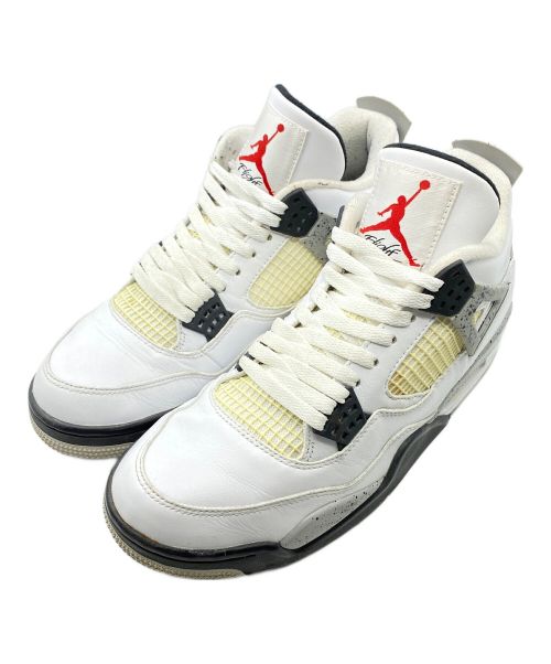 NIKE（ナイキ）NIKE (ナイキ) Air Jordan 4 Retro ホワイト サイズ:28cm (US10)の古着・服飾アイテム