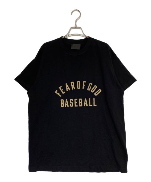 Fear Of God（フィア・オブ・ゴッド）Fear Of God (フィア・オブ・ゴッド) Baseball T-shirt ブラック サイズ:Lの古着・服飾アイテム