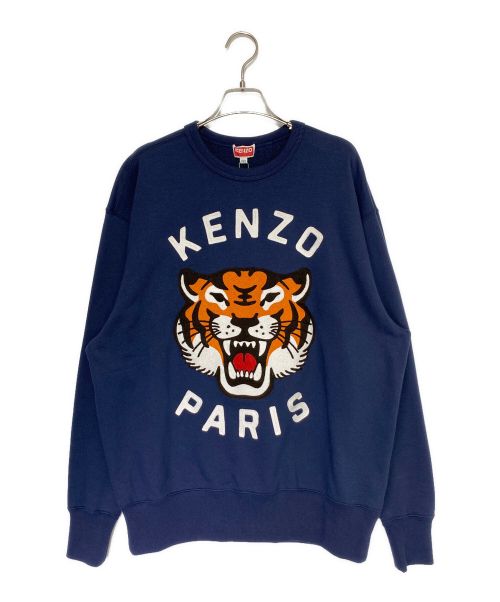 KENZO（ケンゾー）KENZO (ケンゾー) LUCKY TIGER SWEAT ネイビー サイズ:XXSの古着・服飾アイテム