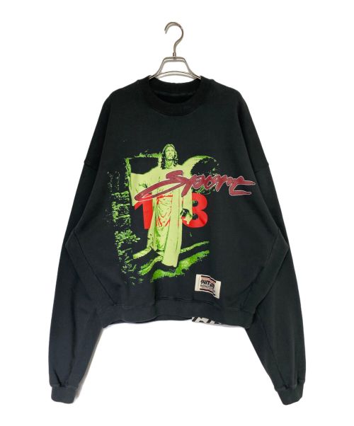 RIVINGTON roi Rebis（リヴィントンロイレヴィス）RIVINGTON roi Rebis (リヴィントンロイレヴィス) JESUS SPORT CREWNECK グレー サイズ:1の古着・服飾アイテム