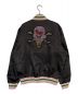 Palm Angels (パーム エンジェルス) ICE CREAM (アイスクリーム) Skull Varsity Jacket ブラック サイズ:L：45000円