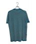 HERMES (エルメス) ボーダーTシャツ グリーン サイズ:XL：23000円