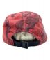 中古・古着 SUPREME (シュプリーム) Flames Jacquard Denim Camp Cap レッド サイズ:-：8000円