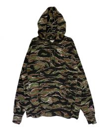 READYMADE（レディメイド）の古着「PIONCHAM SWEAT HOODIE」｜オリーブ