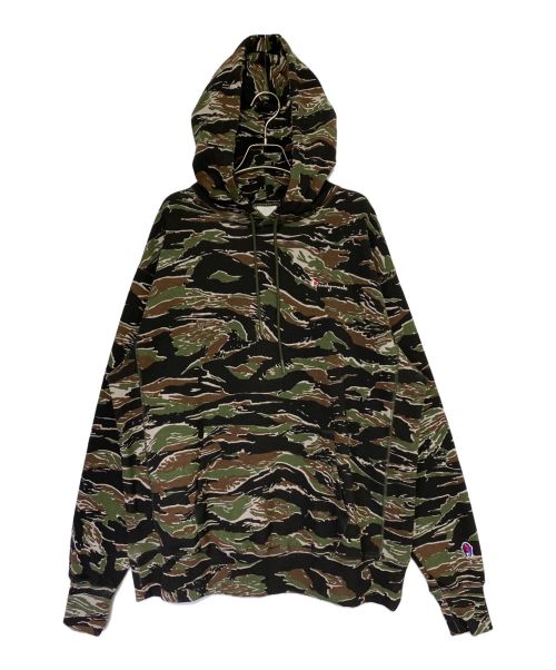 READYMADE（レディメイド）READYMADE (レディメイド) PIONCHAM SWEAT HOODIE オリーブ サイズ:Lの古着・服飾アイテム